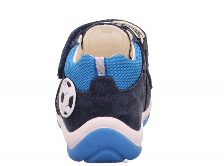 Babys Sandalen 44B2D223 Superfit Freddy – Sandale mit Klettverschluss blau/türkis