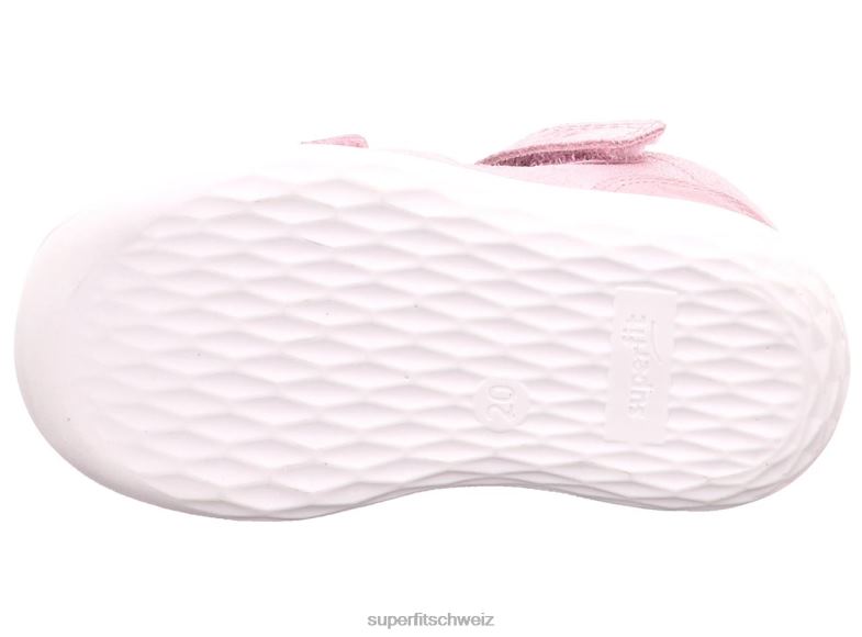 Babys Sandalen 44B2D224 Superfit Hummel - Sandale mit Klettverschluss Rosa