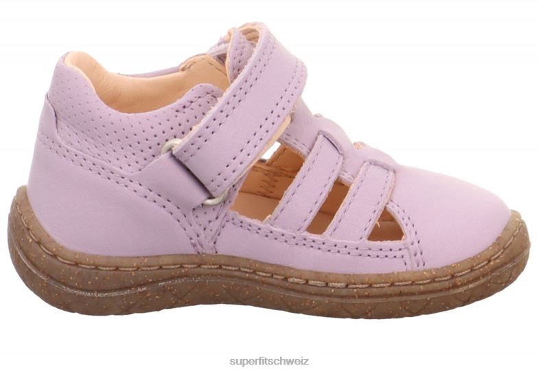 Babys Sandalen 44B2D231 Superfit supix - Sandale mit Klettverschluss lila