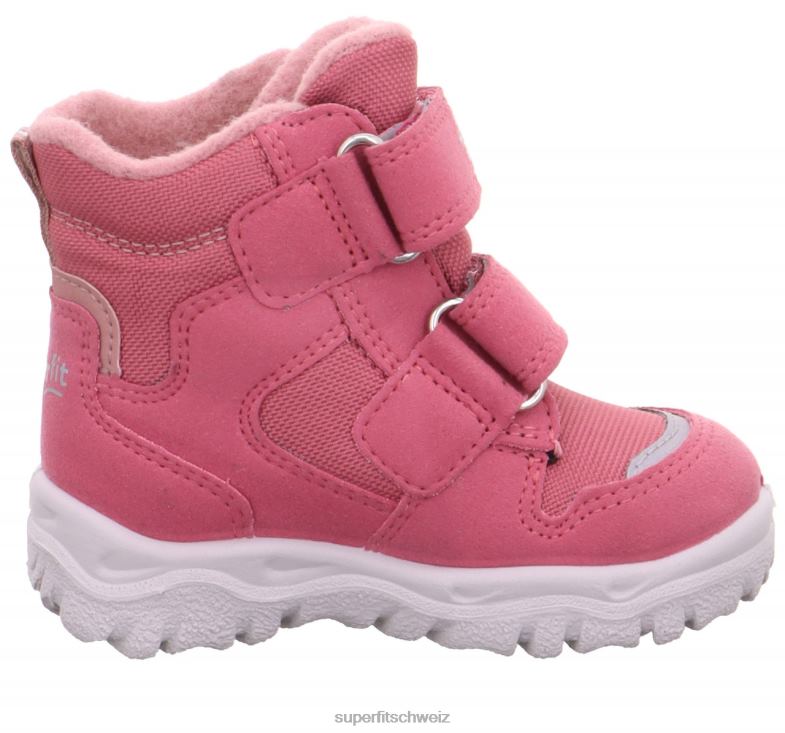 Babys Stiefel 44B2D497 Superfit husky1 - Stiefel mit Klettverschluss Rosa