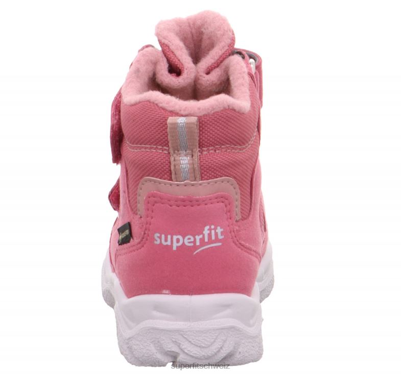 Babys Stiefel 44B2D497 Superfit husky1 - Stiefel mit Klettverschluss Rosa