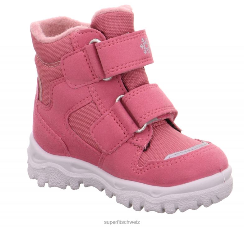 Babys Stiefel 44B2D497 Superfit husky1 - Stiefel mit Klettverschluss Rosa