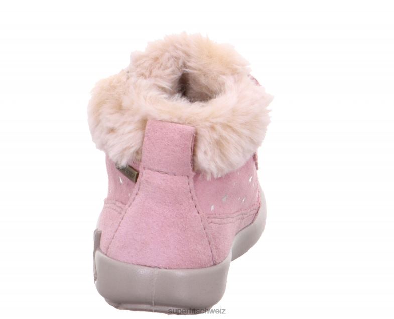 Babys Stiefel 44B2D510 Superfit Starlight - Stiefel mit Klettverschluss Rosa