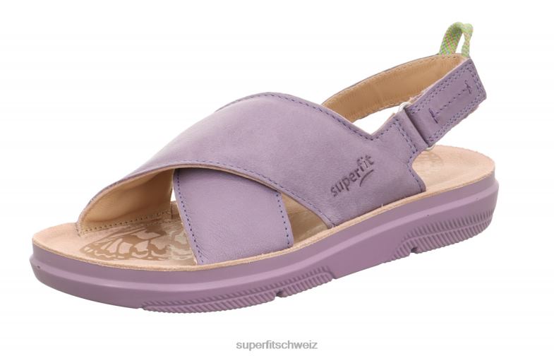 Kinder und Jugendliche Sommerschuhe 44B2D875 Superfit Paloma – Sandale mit Klettverschluss lila