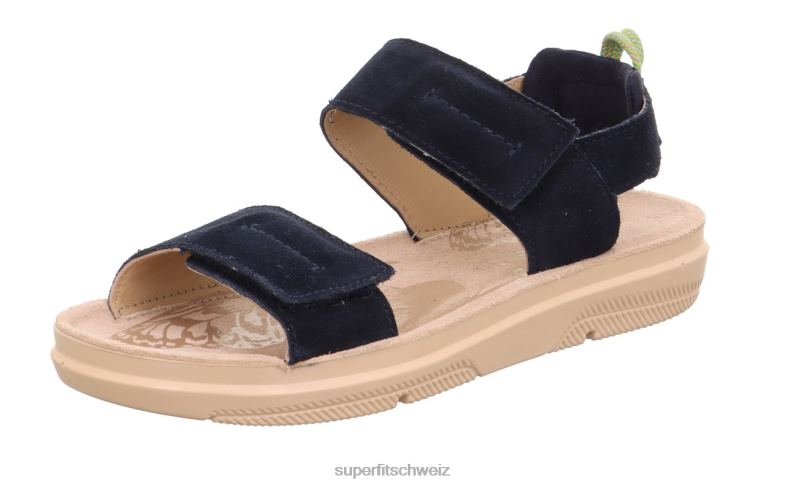 Kinder und Jugendliche Sommerschuhe 44B2D877 Superfit Paloma – Sandale mit Klettverschluss Blau