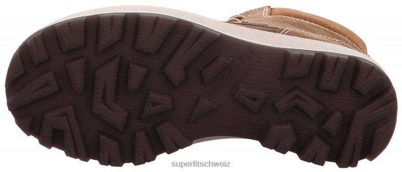 Kinder und Jugendliche Stiefel 44B2D910 Superfit tedd - Stiefel mit Schnürung braun