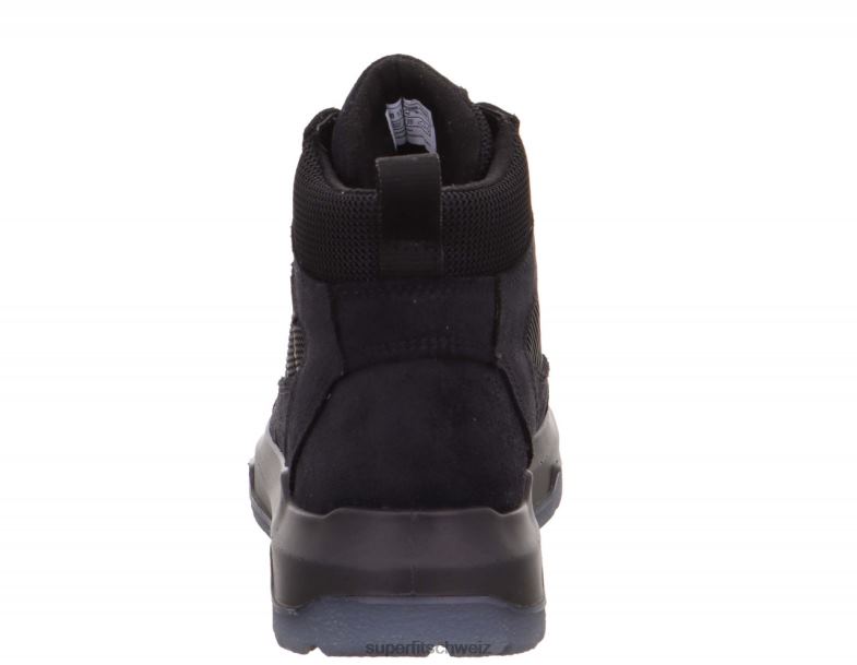 Kinder und Jugendliche Stiefel 44B2D912 Superfit Platz - Stiefel mit Schnürung Schwarz Gelb