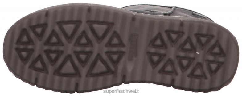 Kinder und Jugendliche Stiefel 44B2D913 Superfit Lora – Stiefel mit Reißverschluss grau