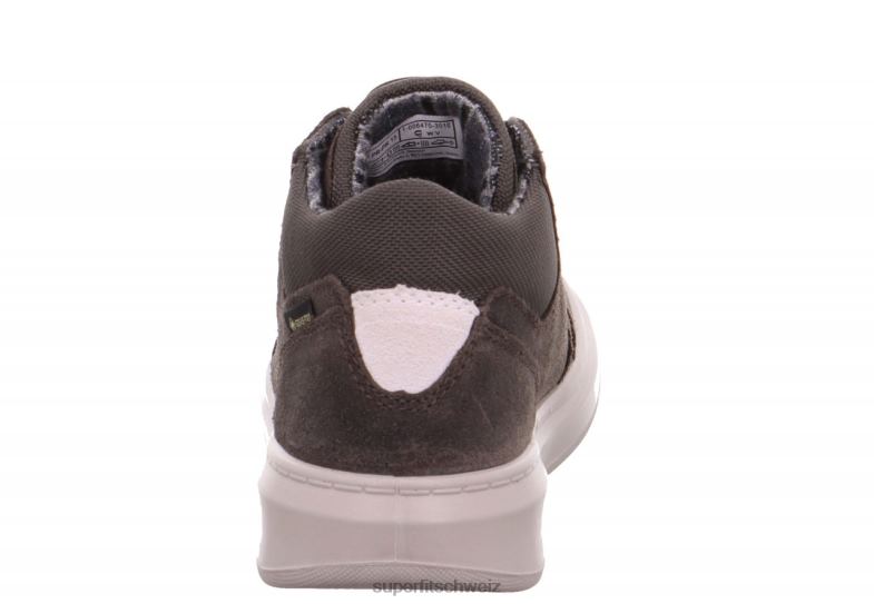 Kleinkinder hohe Turnschuhe 44B2D840 Superfit Cosmo – Sneaker hoch mit Boa-Fit-System braun