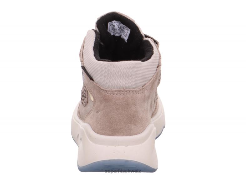 Kleinkinder hohe Turnschuhe 44B2D851 Superfit Melodie - Sneaker hoch mit Klettverschluss Beige