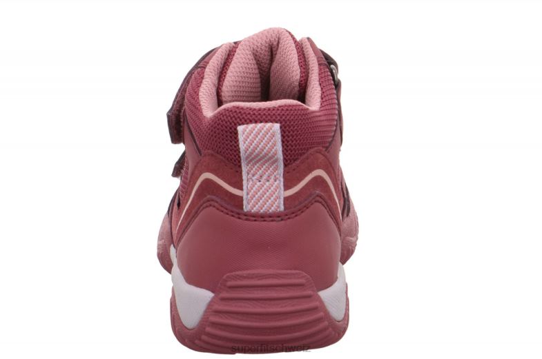 Kleinkinder hohe Turnschuhe 44B2D866 Superfit Storm – Sneaker hoch mit Klettverschluss Rosa