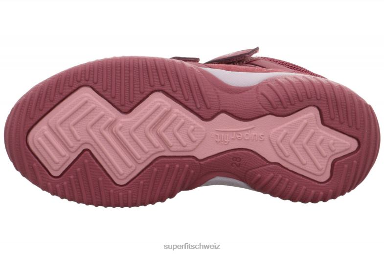 Kleinkinder hohe Turnschuhe 44B2D866 Superfit Storm – Sneaker hoch mit Klettverschluss Rosa