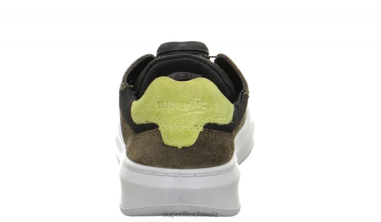 Kleinkinder niedrige Turnschuhe 44B2D769 Superfit Cosmo – Sneaker Low mit Boa-Fit-System grün/hellgrün