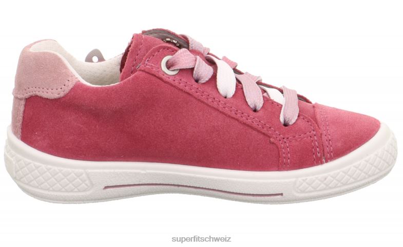 Kleinkinder niedrige Turnschuhe 44B2D795 Superfit tensy – Sneaker Low mit Reißverschluss Rosa