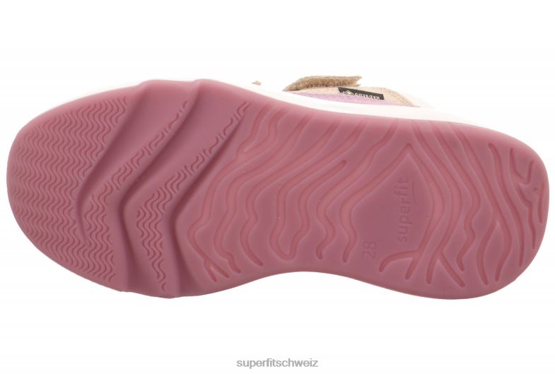Kleinkinder niedrige Turnschuhe 44B2D819 Superfit Melodie – Sneaker Low mit Klettverschluss Mehrfarben