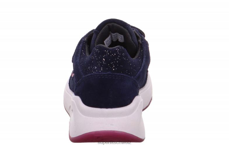 Kleinkinder niedrige Turnschuhe 44B2D861 Superfit Melodie – Sneaker Low mit Klettverschluss Blau