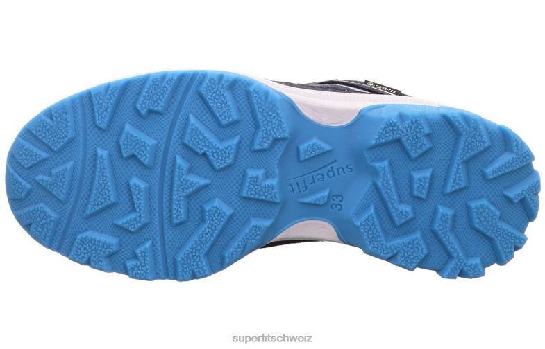 Kleinkinder niedrige Turnschuhe 44B2D891 Superfit Jupiter - Low-Sneaker mit Boa-Fit-System blau/türkis