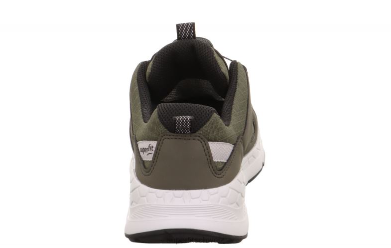 Kleinkinder niedrige Turnschuhe 44B2D894 Superfit Free Ride - Low-Sneaker mit Boa-Fit-System Grün Schwarz