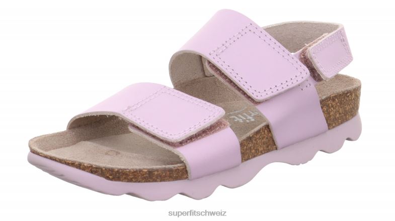 Kleinkinder Sandalen 44B2D568 Superfit Gelees - Sandale mit Klettverschluss lila