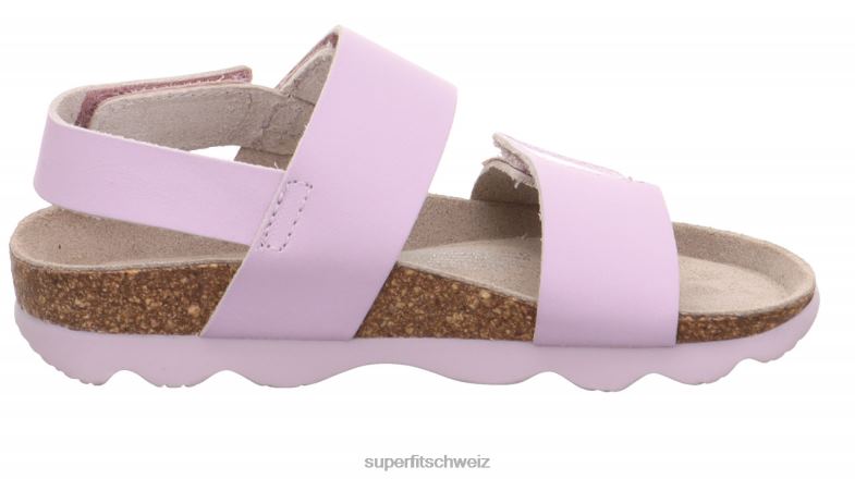Kleinkinder Sandalen 44B2D568 Superfit Gelees - Sandale mit Klettverschluss lila