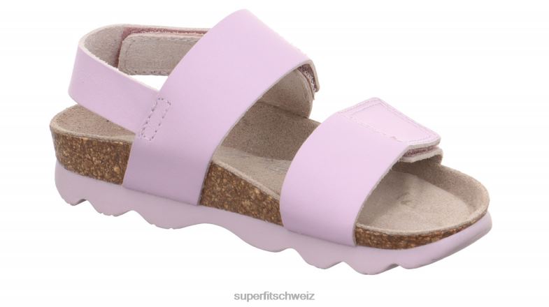 Kleinkinder Sandalen 44B2D568 Superfit Gelees - Sandale mit Klettverschluss lila