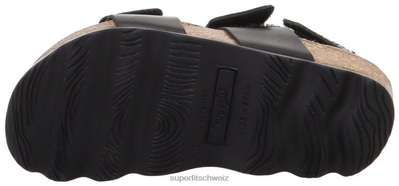 Kleinkinder Sandalen 44B2D581 Superfit Gelees - Sandale mit Klettverschluss Schwarz