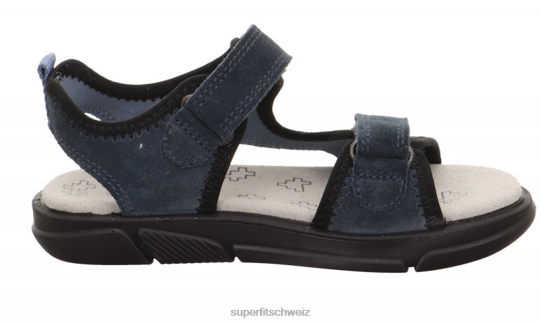 Kleinkinder Sandalen 44B2D611 Superfit Pixie - Sandale mit Klettverschluss Blau