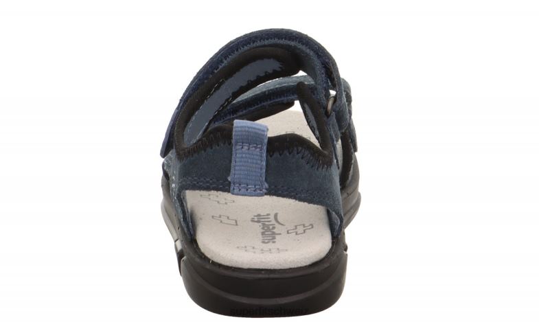 Kleinkinder Sandalen 44B2D611 Superfit Pixie - Sandale mit Klettverschluss Blau
