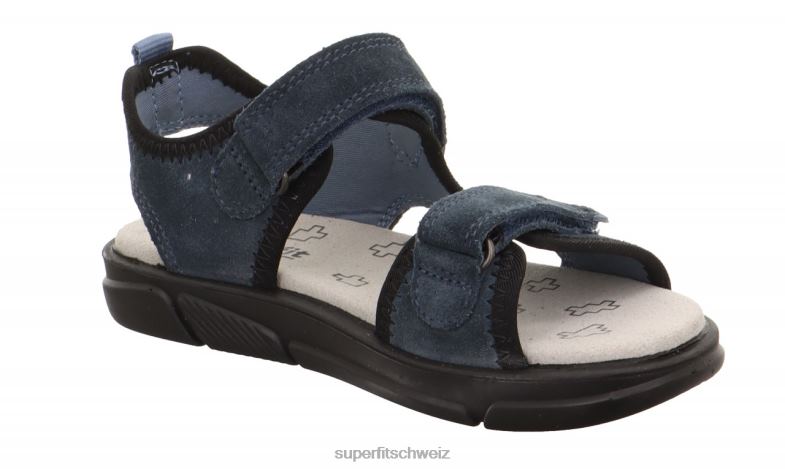 Kleinkinder Sandalen 44B2D611 Superfit Pixie - Sandale mit Klettverschluss Blau