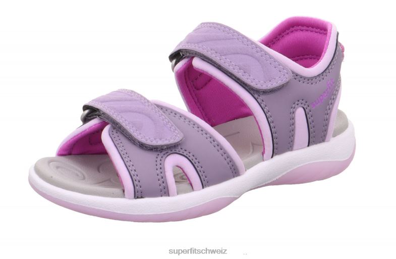 Kleinkinder Sandalen 44B2D622 Superfit sunny - Sandale mit Klettverschluss lila