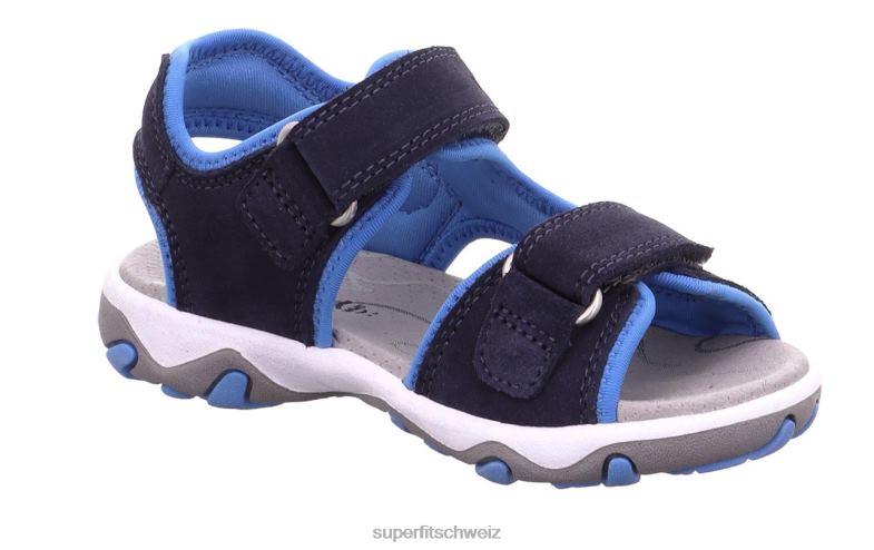 Kleinkinder Sandalen 44B2D628 Superfit Mike 3.0 – Sandale mit Klettverschluss blau/türkis