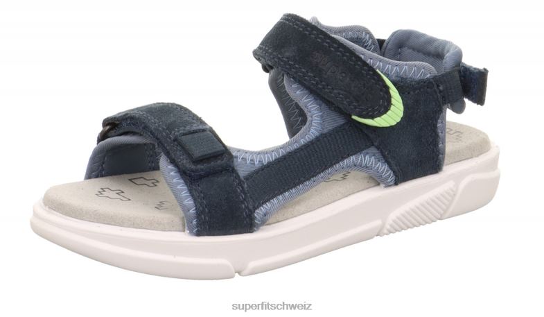 Kleinkinder Sandalen 44B2D629 Superfit Pixie - Sandale mit Klettverschluss Blau