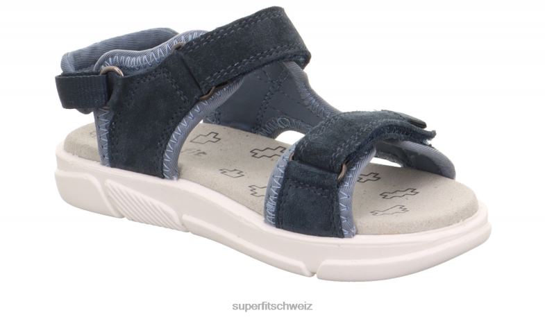 Kleinkinder Sandalen 44B2D629 Superfit Pixie - Sandale mit Klettverschluss Blau