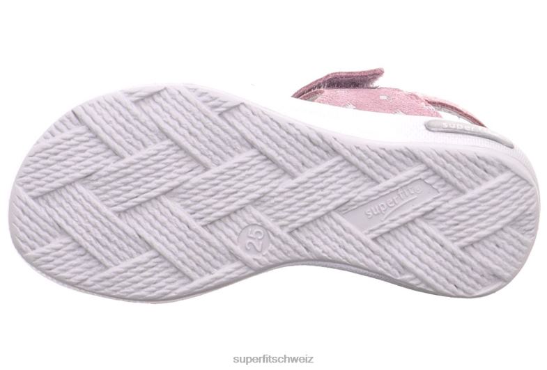 Kleinkinder Sandalen 44B2D640 Superfit Emily – Sandale mit Klettverschluss lila