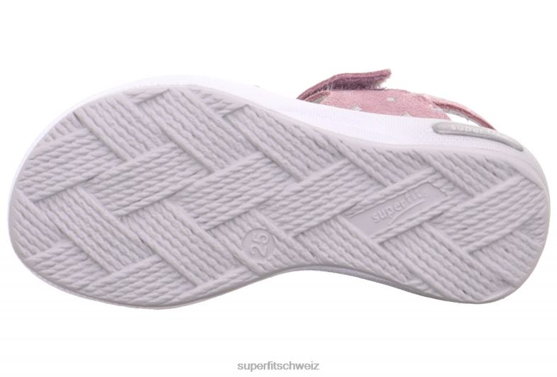 Kleinkinder Sandalen 44B2D640 Superfit Emily – Sandale mit Klettverschluss lila