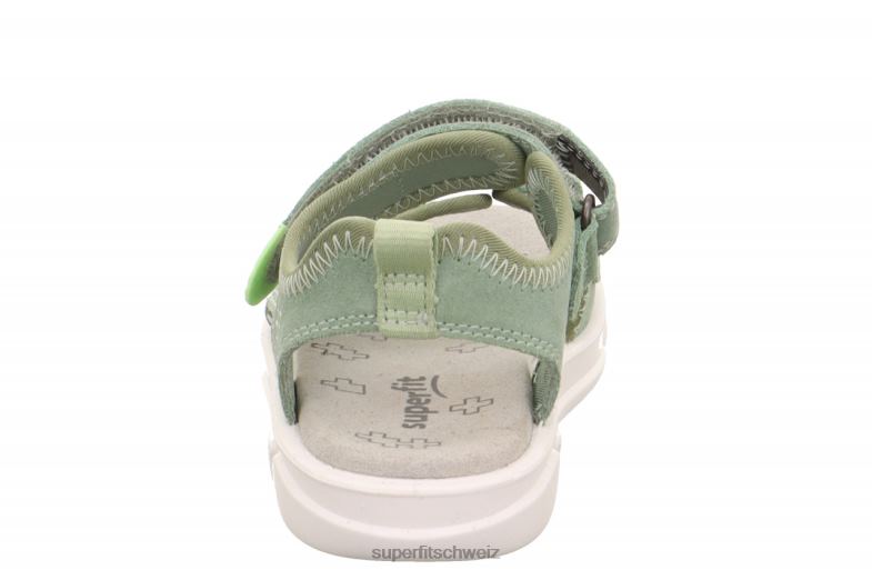 Kleinkinder Sandalen 44B2D649 Superfit Pixie - Sandale mit Klettverschluss hellgrün