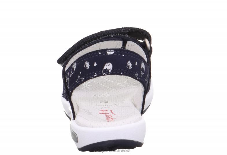 Kleinkinder Sandalen 44B2D660 Superfit Emily – Sandale mit Klettverschluss Blau