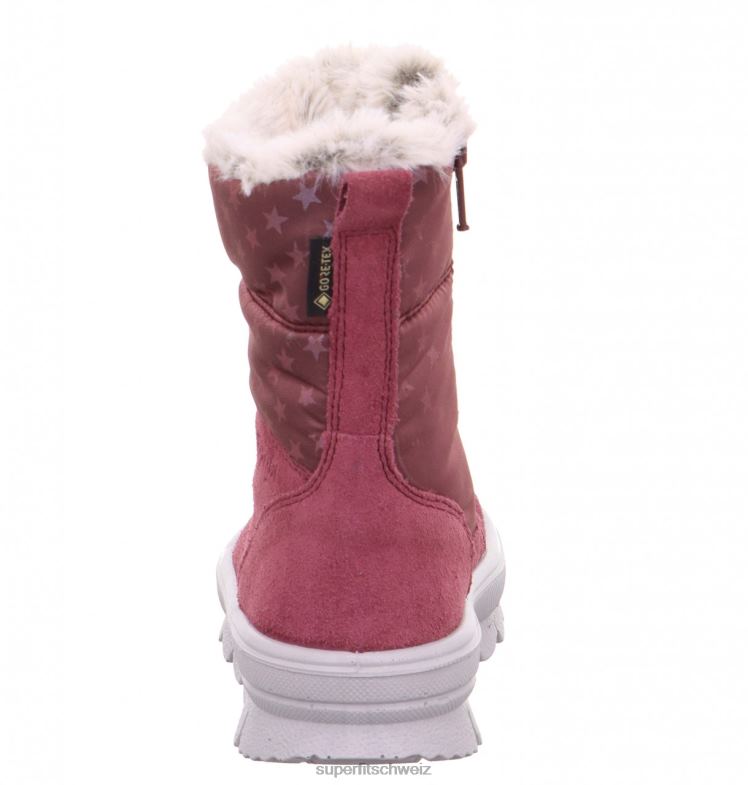 Kleinkinder Stiefel 44B2D692 Superfit Flavia - Stiefel mit Reißverschluss Rosa