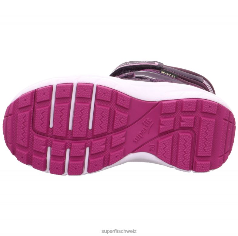Kleinkinder Stiefel 44B2D695 Superfit culusuk 2.0 - Stiefel mit Klettverschluss Purpur Rosa