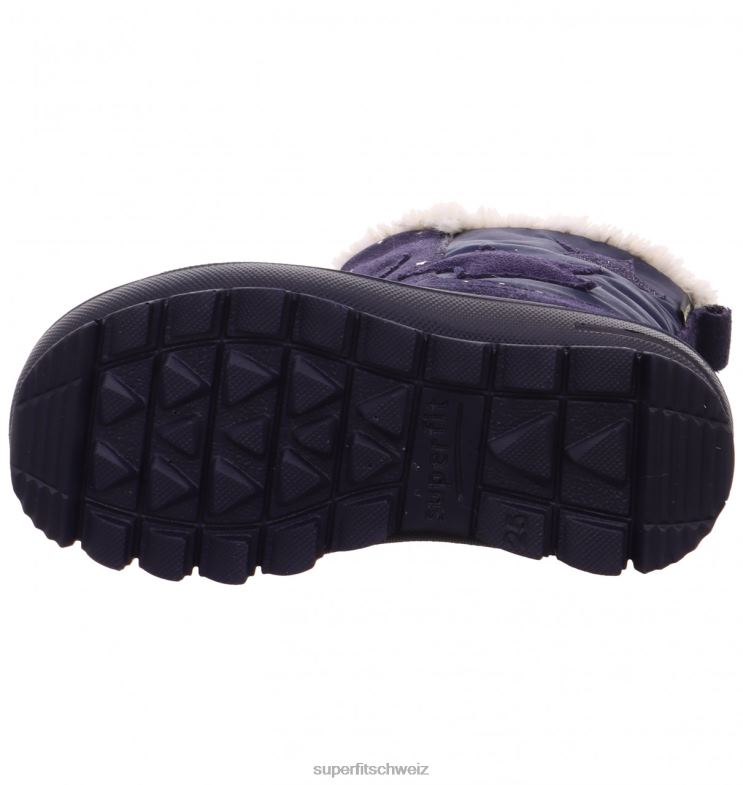 Kleinkinder Stiefel 44B2D706 Superfit Flavia - Stiefel mit Reißverschluss Blau
