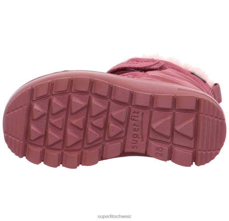 Kleinkinder Stiefel 44B2D721 Superfit Flavia - Stiefel mit Klettverschluss Rosa