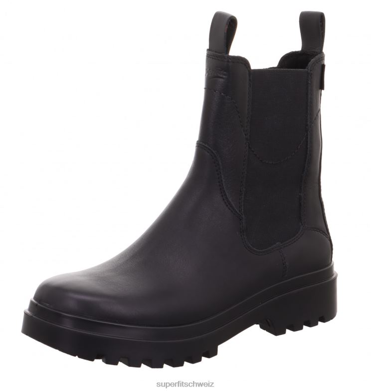 Kleinkinder Stiefel 44B2D744 Superfit Abby – Stiefel mit Reißverschluss Schwarz