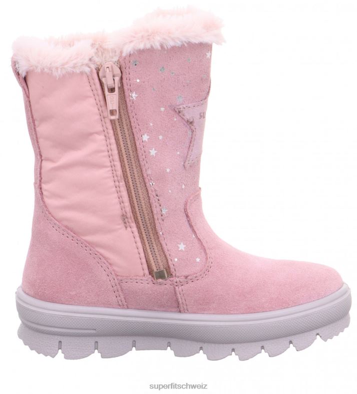 Kleinkinder Stiefel 44B2D750 Superfit Flavia - Stiefel mit Reißverschluss Rosa