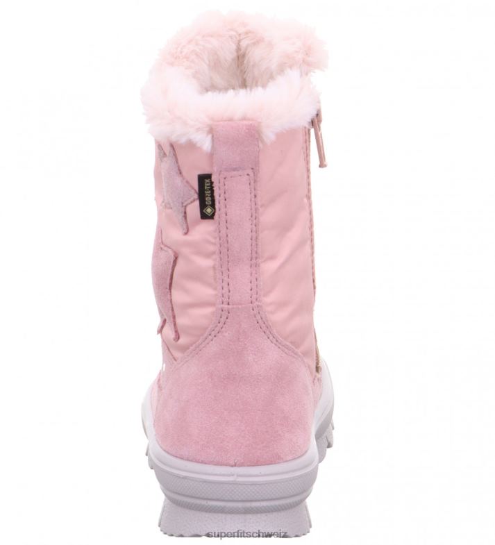 Kleinkinder Stiefel 44B2D750 Superfit Flavia - Stiefel mit Reißverschluss Rosa