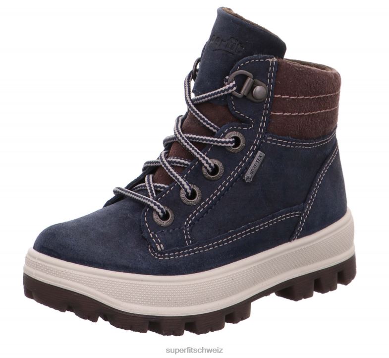 Kleinkinder Stiefel 44B2D764 Superfit tedd - Stiefel mit Reißverschluss Niagara-Kombi